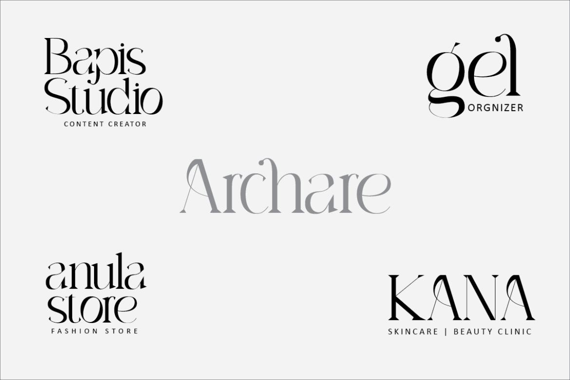 Archare FREE Modern Serif Font - view 3