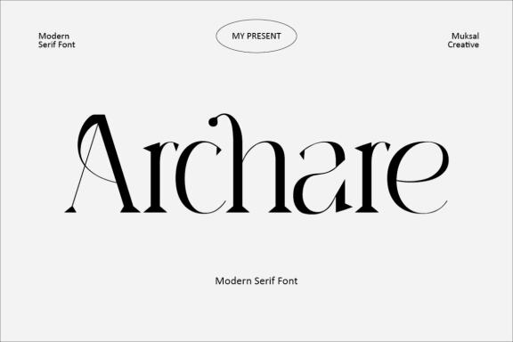 Archare FREE Modern Serif Font