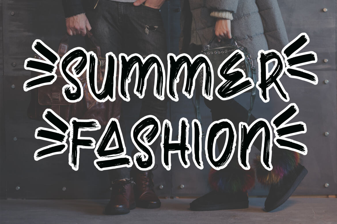 Amallthea FREE Natural Brush Font - view 3