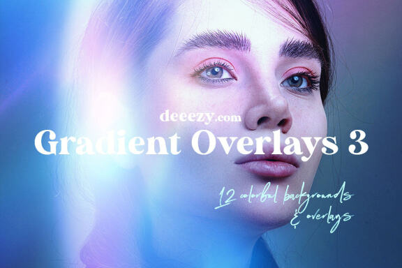 Free Color Gradient BG & Overlays 3 - view 1