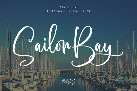Sailor Bay FREE Script Font