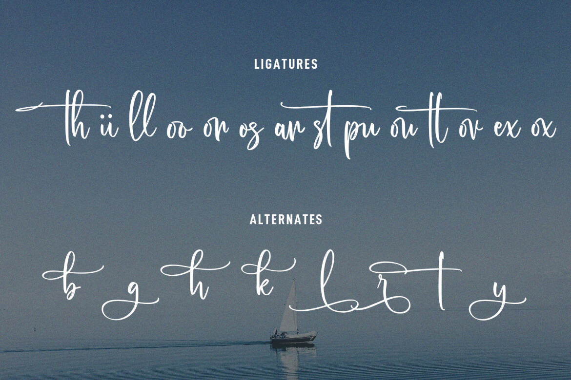 Sailor Bay FREE Script Font - view 10