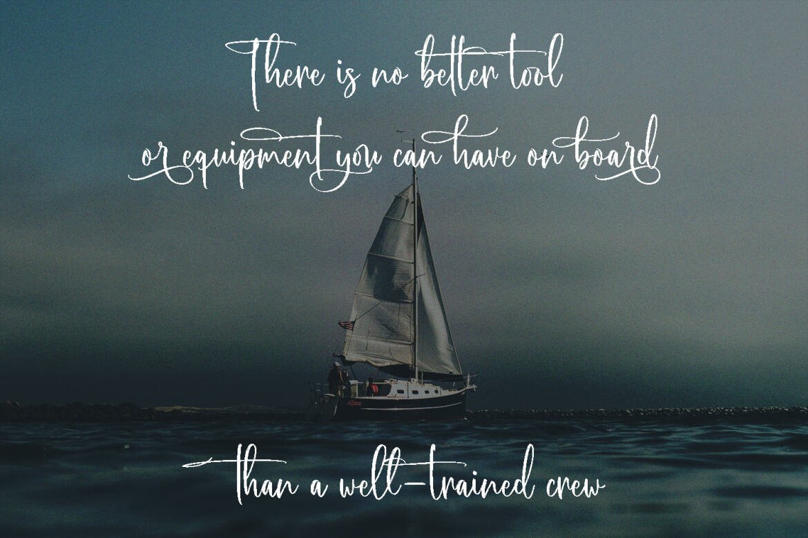 Sailor Bay FREE Script Font alternate