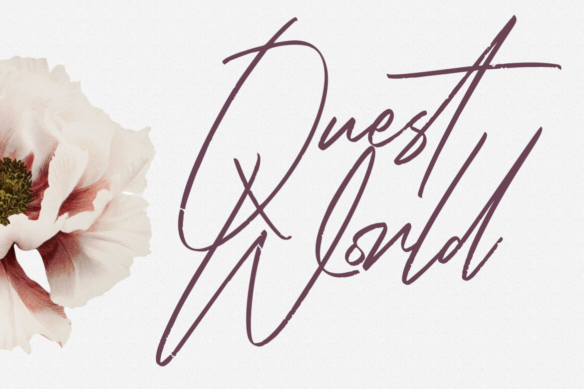 Rose Couture FREE Signature Font - view 3