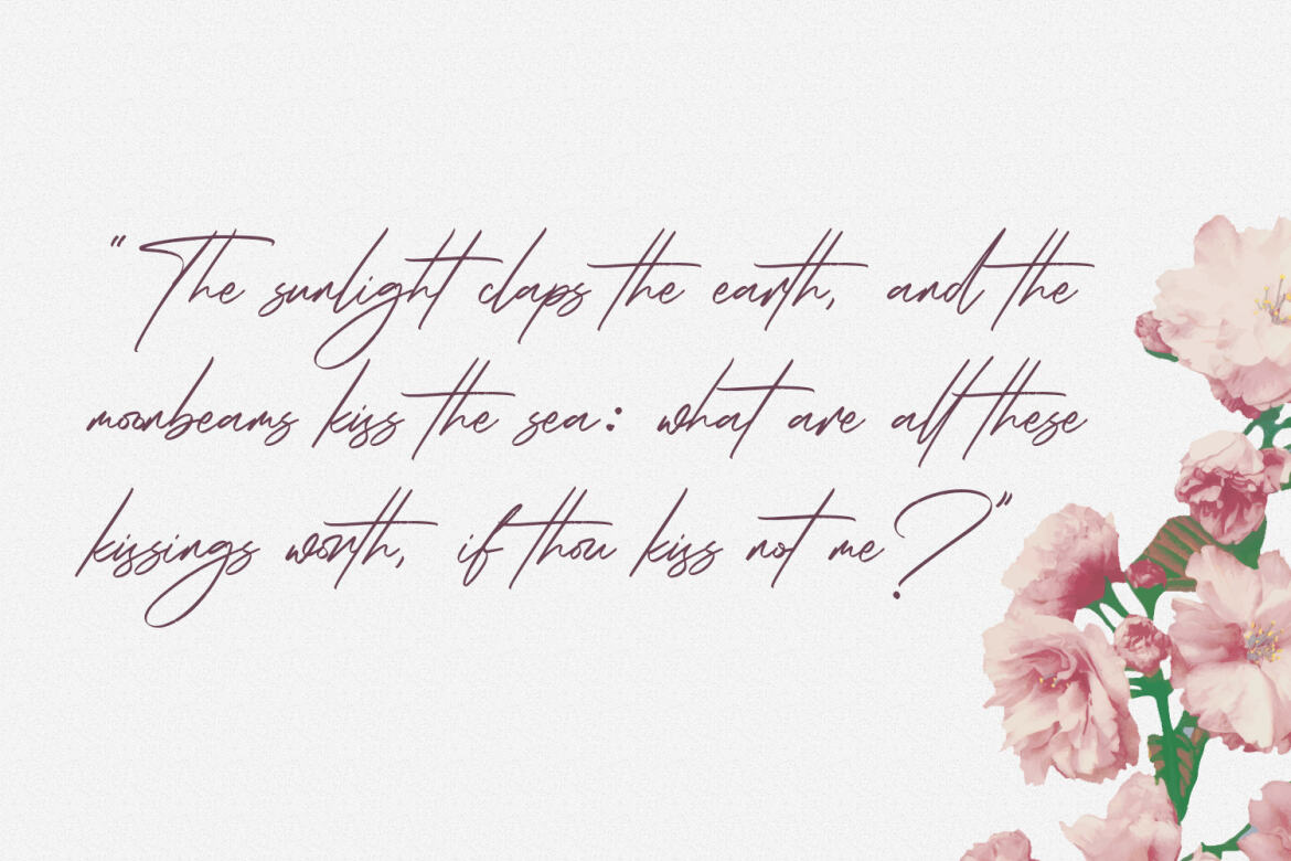 Rose Couture FREE Signature Font - view 2