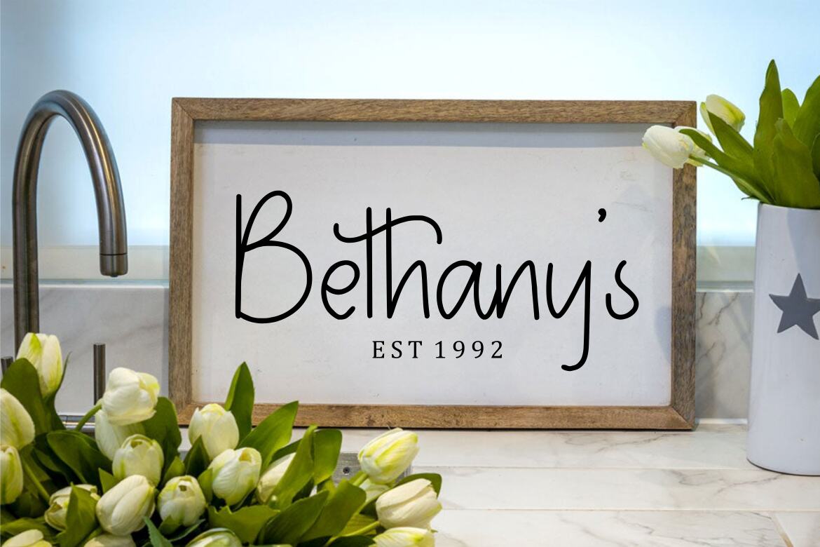 Unclefarms FREE Font alternate