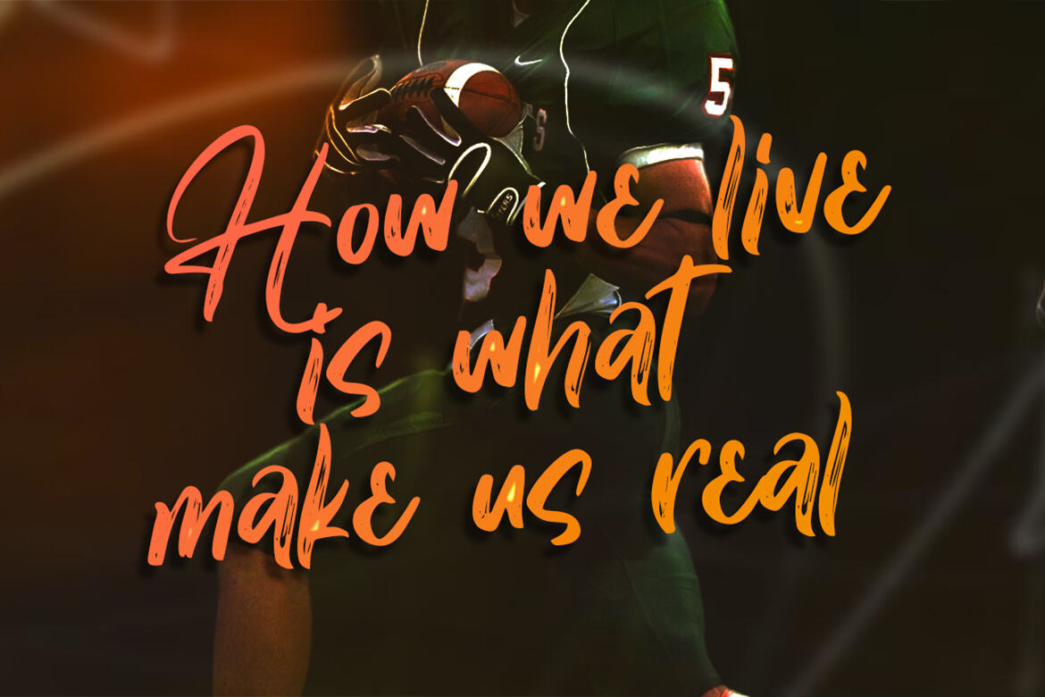 Shoburg Textured Brush FREE Font - view 3