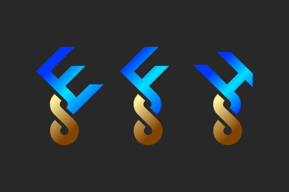 EFH Monogram - Free Shapes - view 1