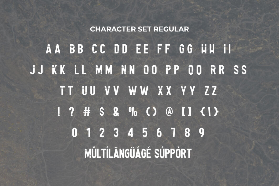 Magma Break FREE Font Duo - view 7
