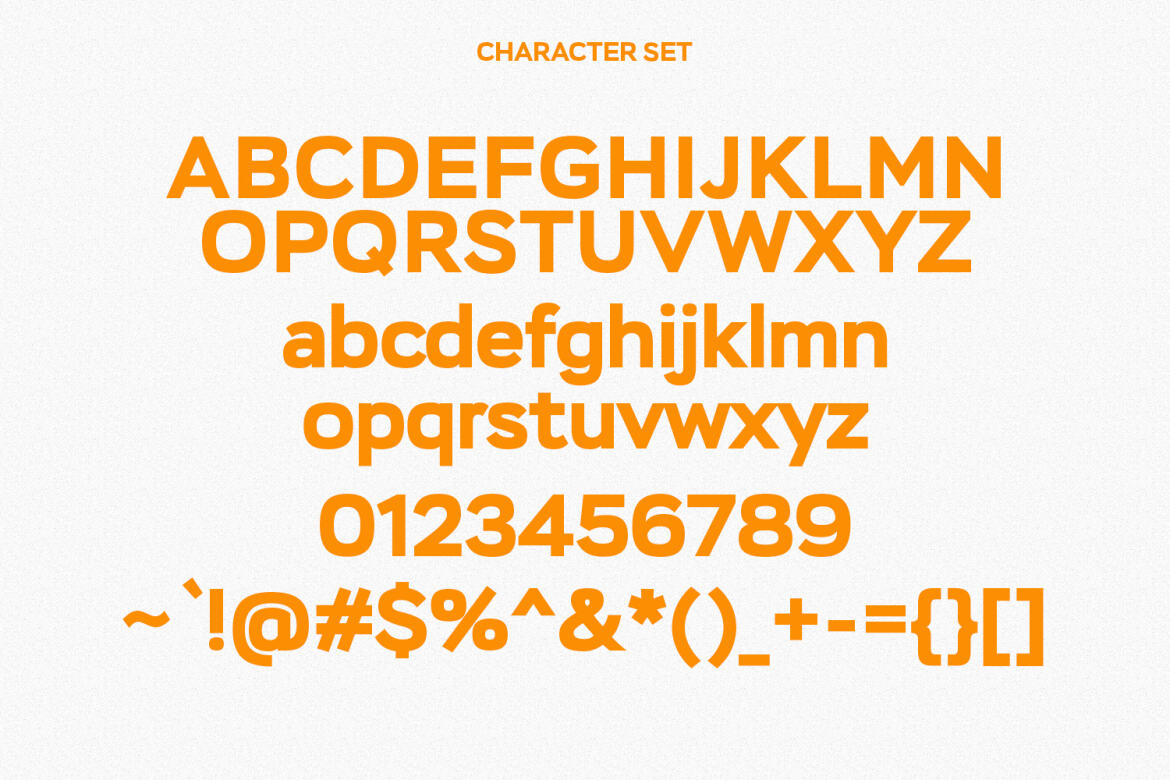 Geora Sans FREE Font - view 8