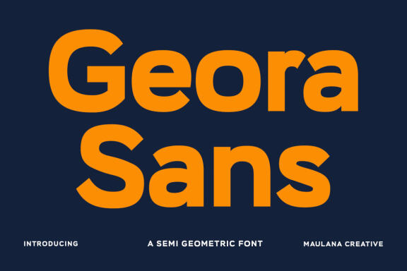 Geora Sans FREE Font