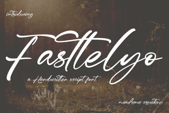 Fasttelyo Signature FREE Script Font