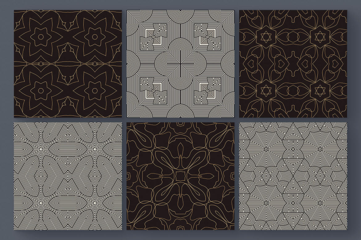 12 Free Linear Patterns Deeezy - view 5