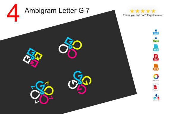 Ambigram G7 - Free Logo - view 1