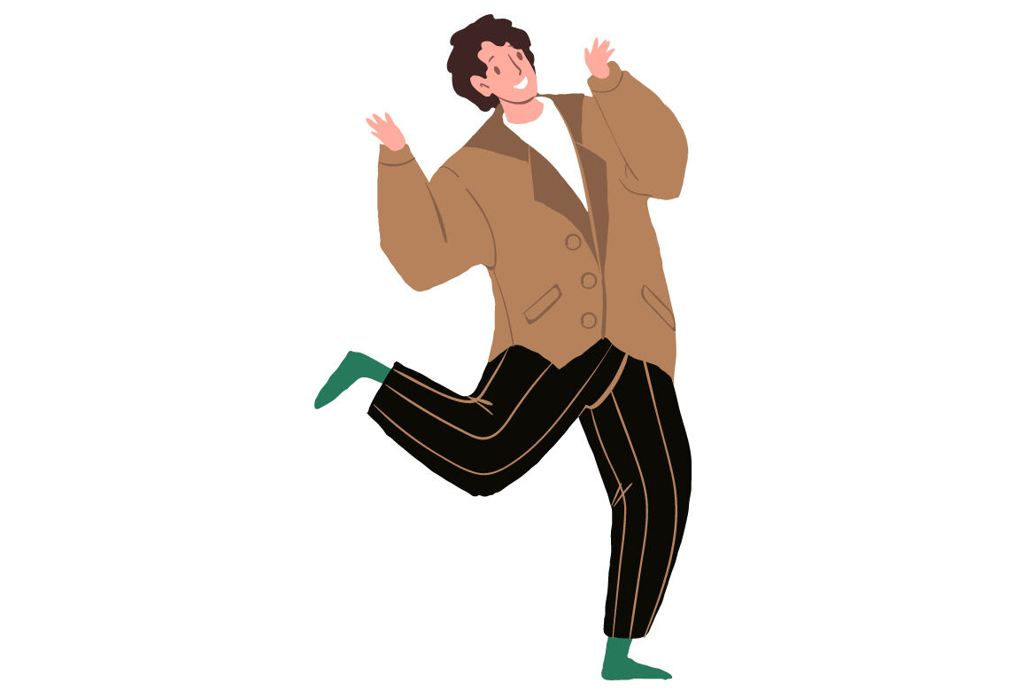 Free Happy Cartoon Characters in Face Masks  - view 4