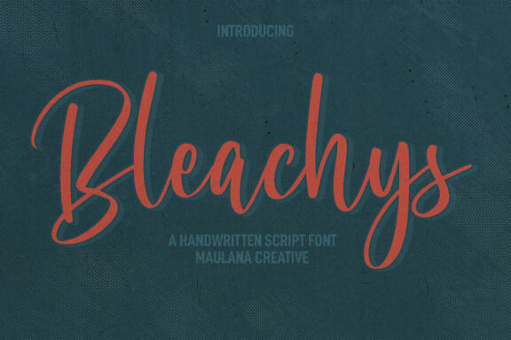 Bleachys FREE Script Font