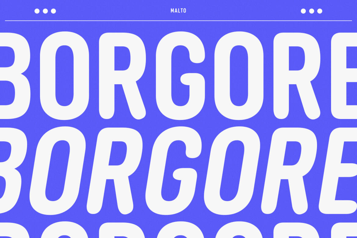 Malto FREE Display Sans - view 4