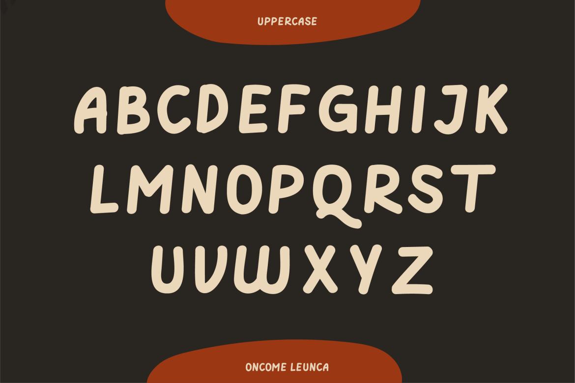 Oncome Leunca Playful FREE Font alternate