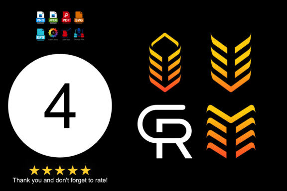 GR & V Monogram - Free Logo