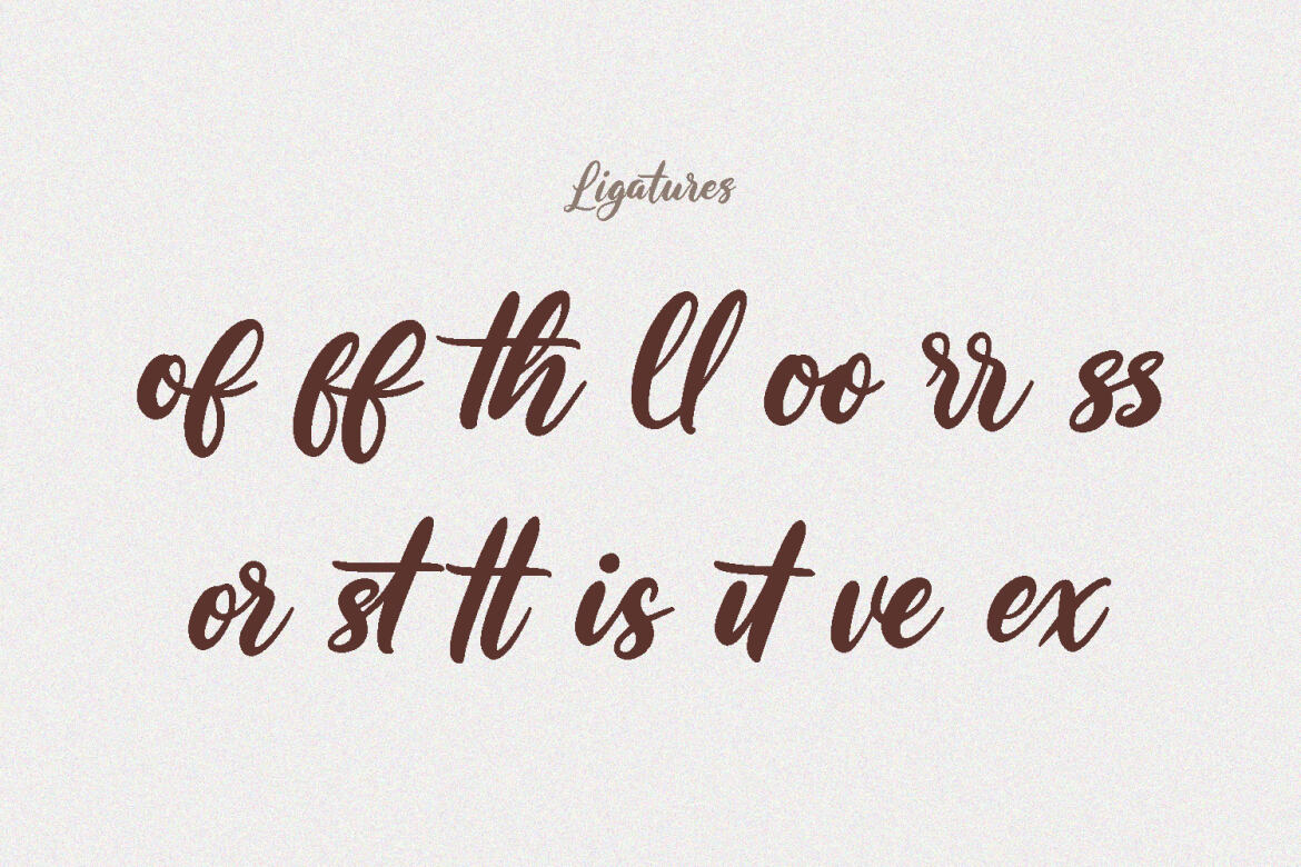 Algetura Cursive FREE Script Font - view 6
