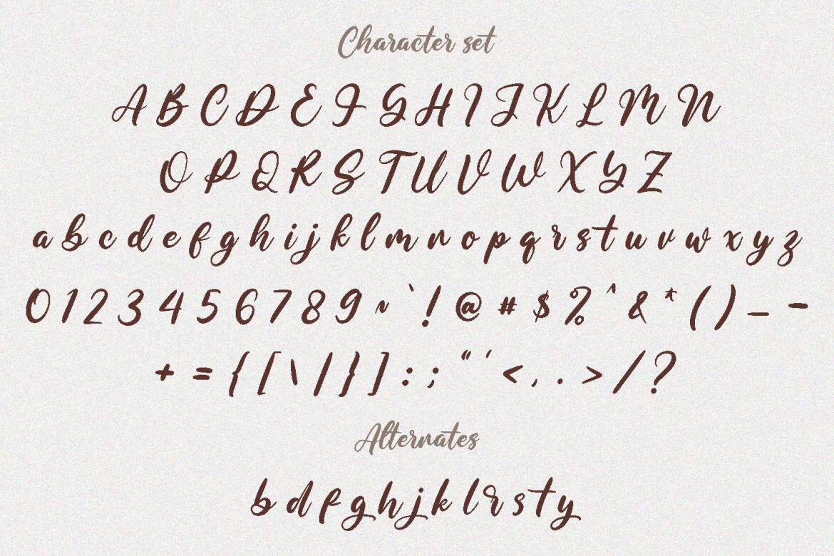 Algetura Cursive FREE Script Font - view 5