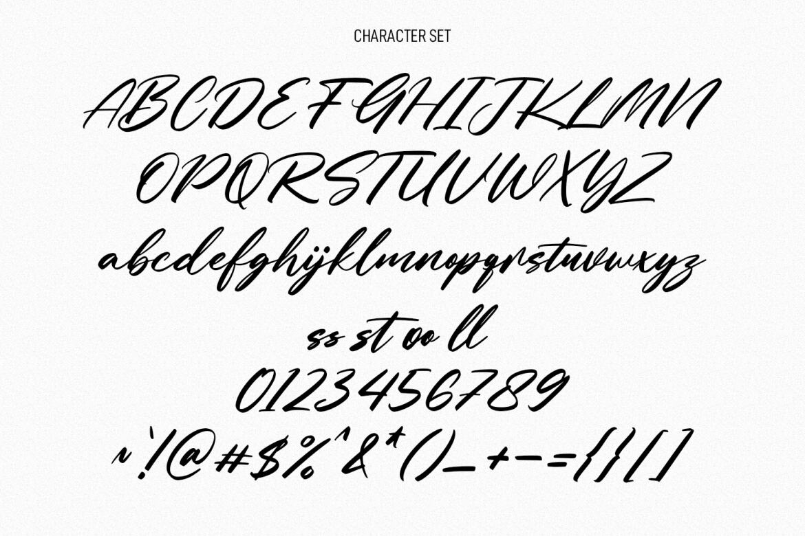 Gritts Rolly FREE Script Font - view 8
