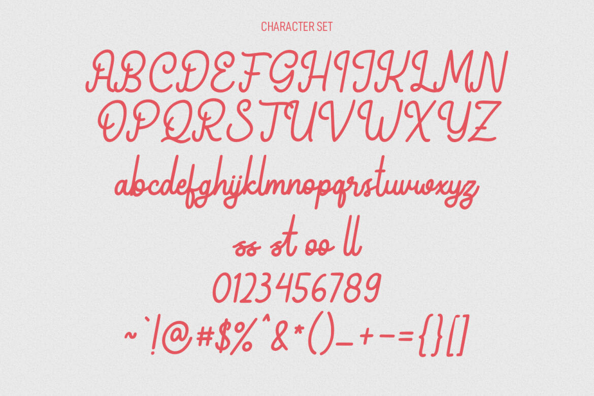 Yearlys Retro FREE Script Font - view 8