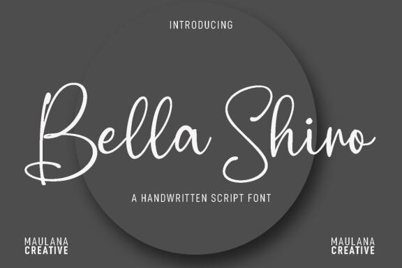 Bella Shiro FREE Script Font