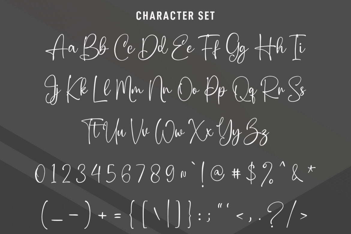 Bella Shiro FREE Script Font - view 9