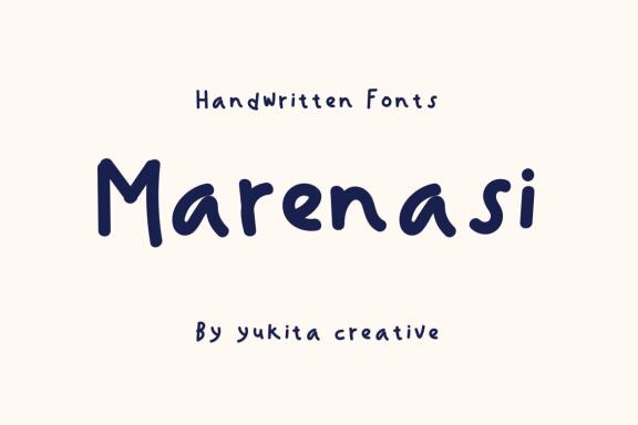 Marenasi Handwritten FREE Font