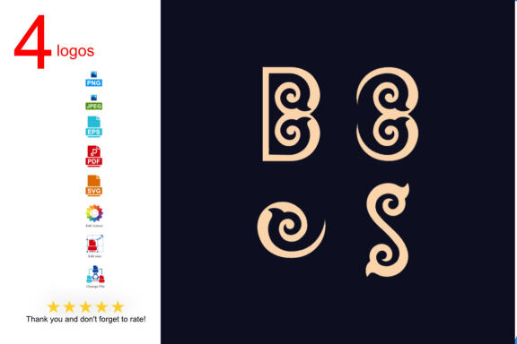 B C S - Free Logo Shapes