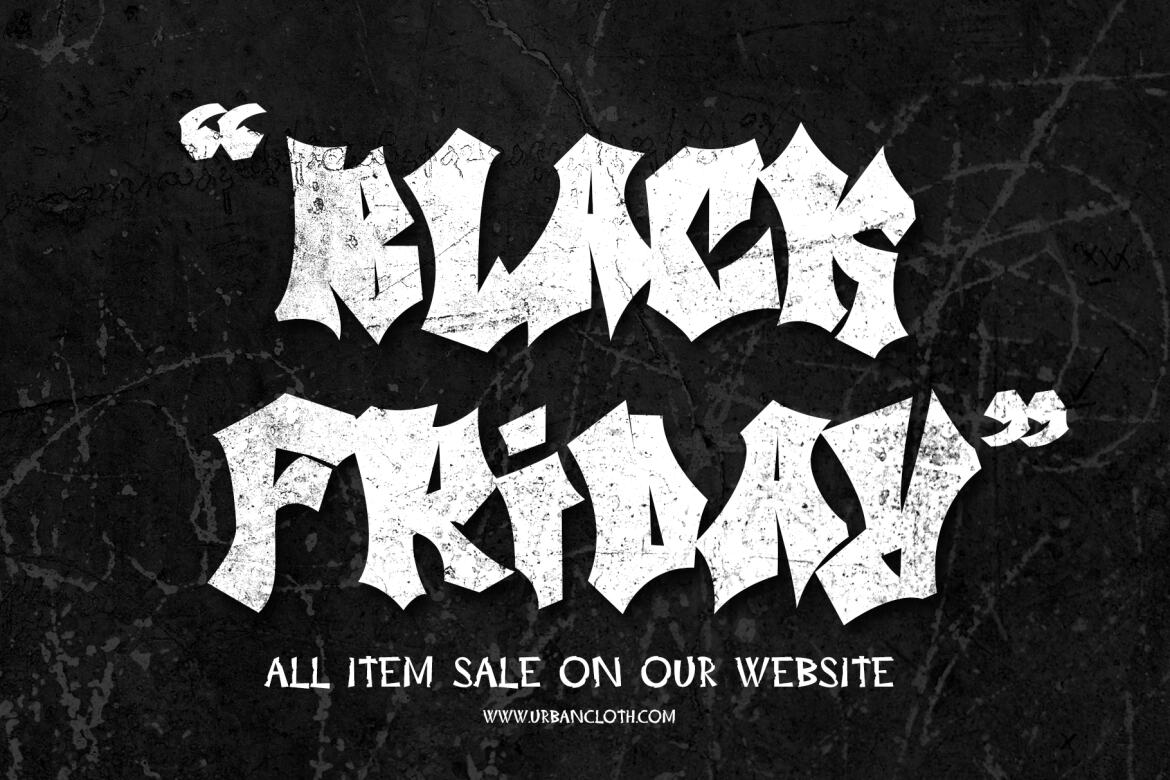 Bat Liar - Sharp Headline FREE Font - view 3