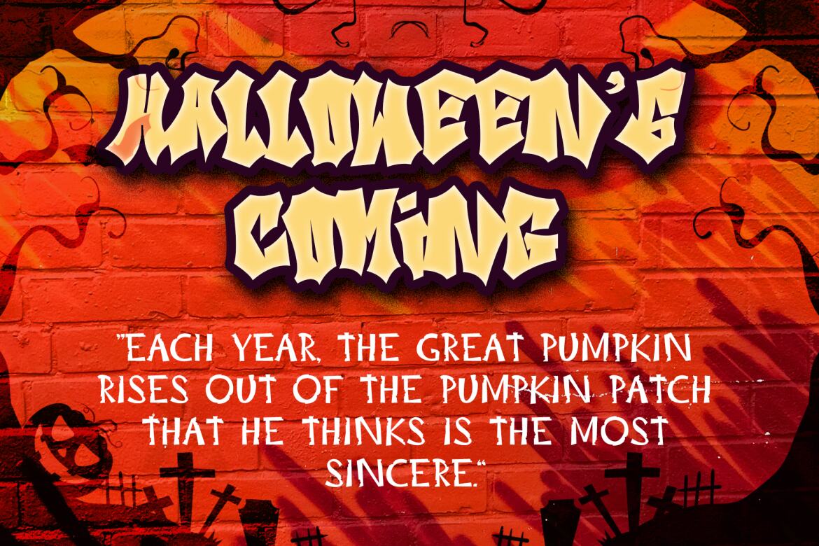 Bat Liar - Sharp Headline FREE Font - view 6