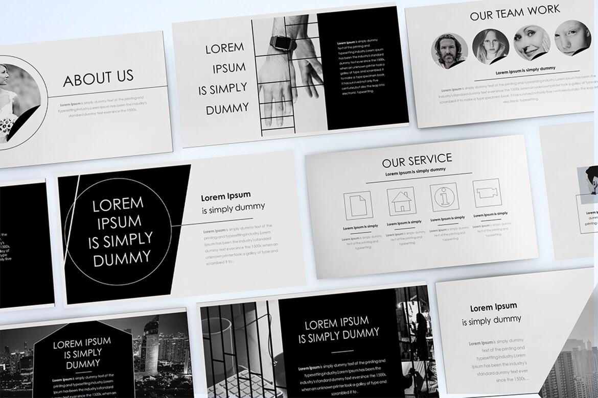 Metafora - FREE Keynote Template - view 7