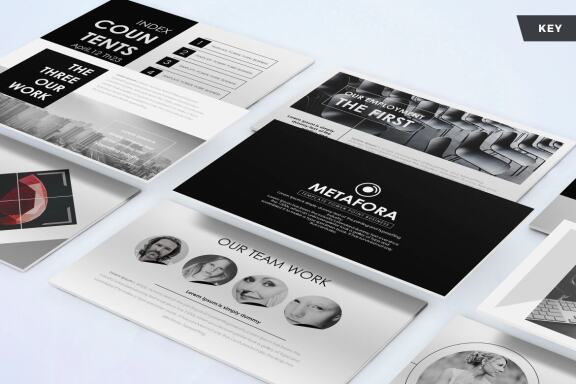 Metafora - FREE Keynote Template