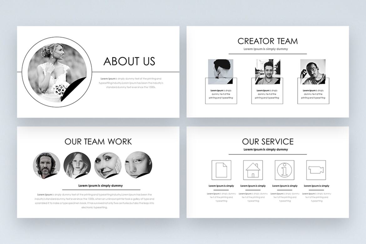 Metafora - FREE Keynote Template - view 6