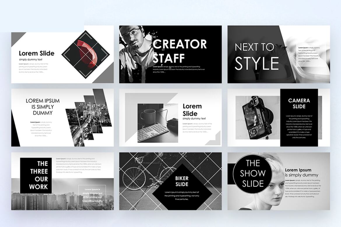 Metafora - FREE Keynote Template - view 4