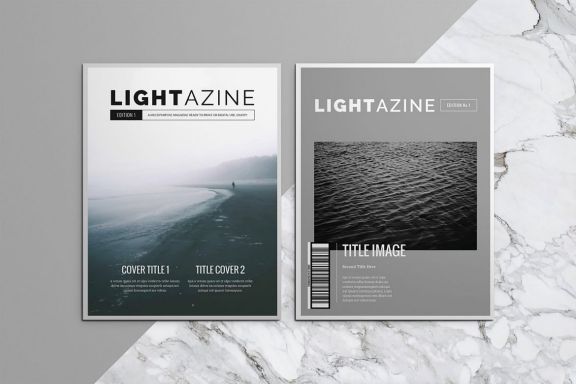 Lightazine Indesign Template