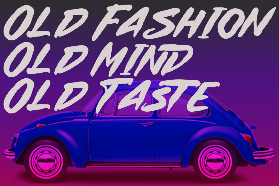 Burndrives FREE Brush Font alternate