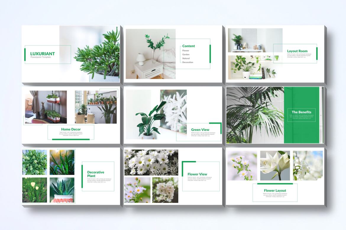 Luxuriant - FREE Google Slides Template alternate