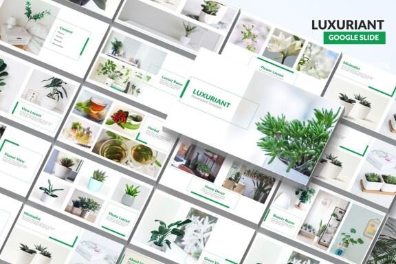 Luxuriant - FREE Google Slides Template