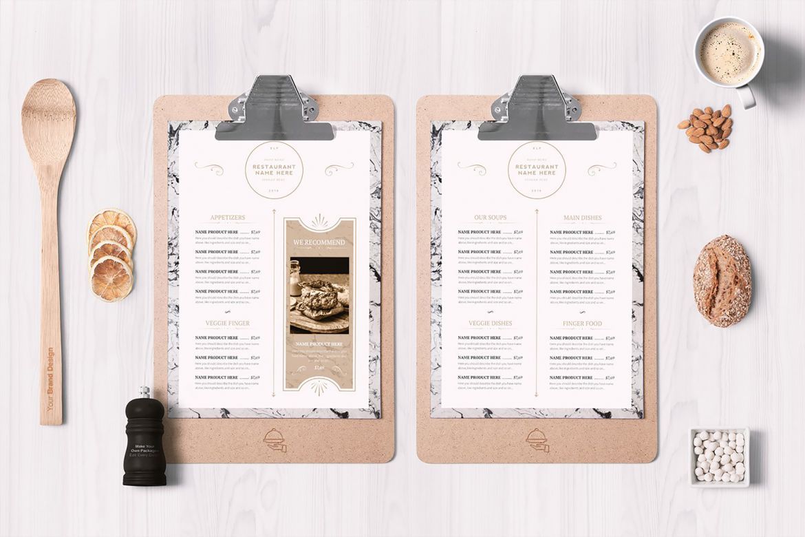 Classy Food Menu 7 Template - view 5