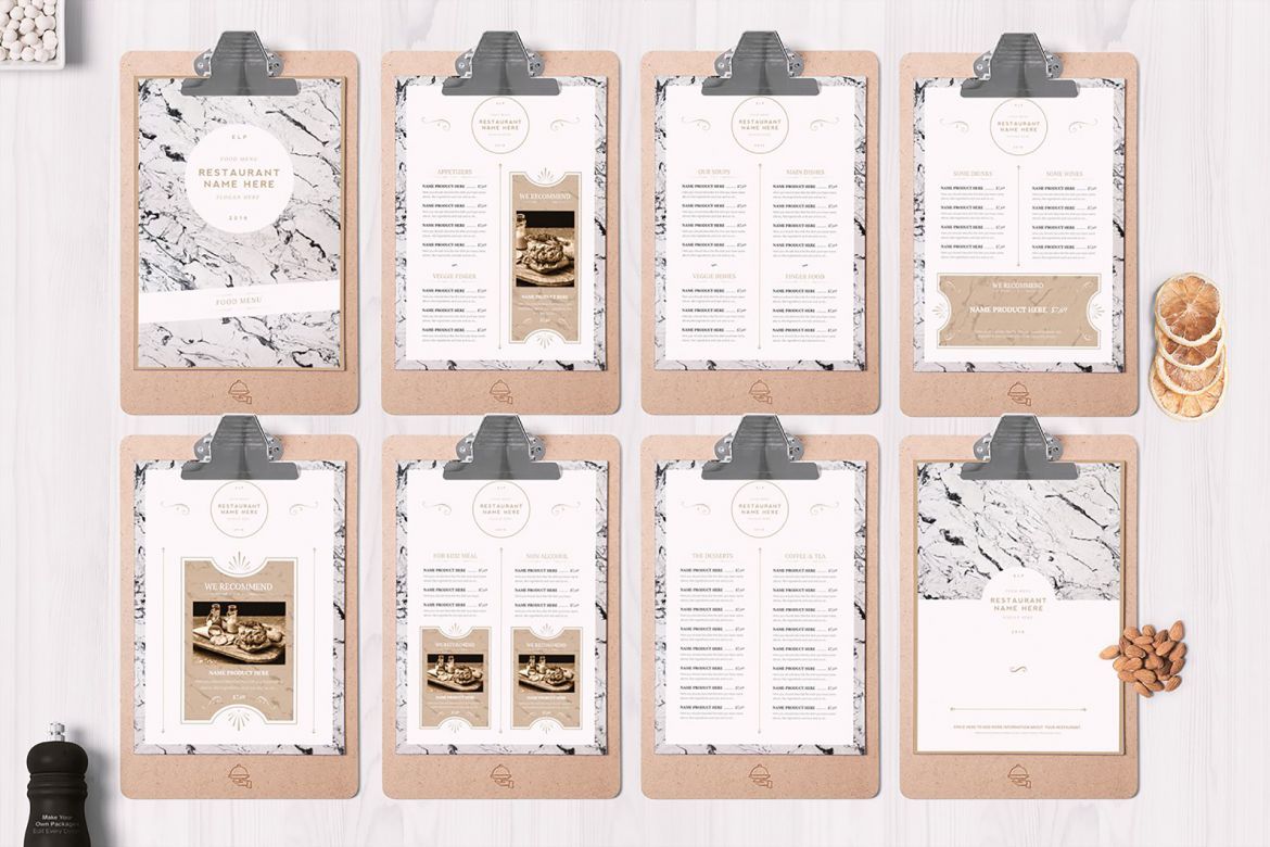 Classy Food Menu 7 Template - view 6