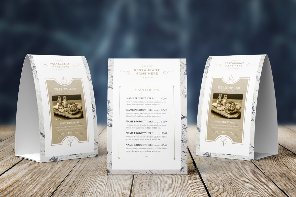 Classy Food Menu 7 Template - view 16