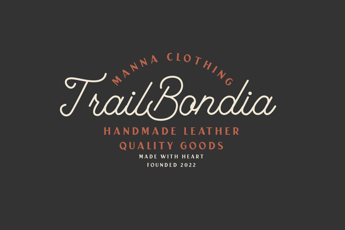 Fathia Script FREE Font - view 3