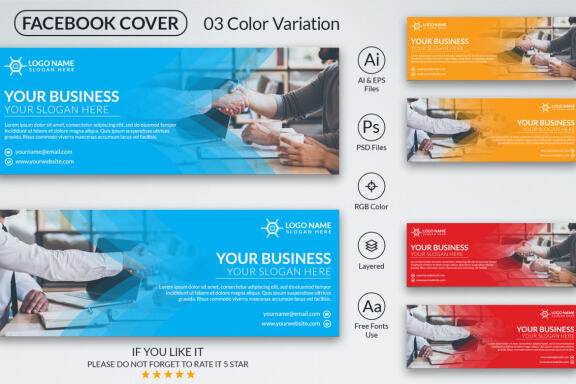 FREE Facebook Cover Design Template