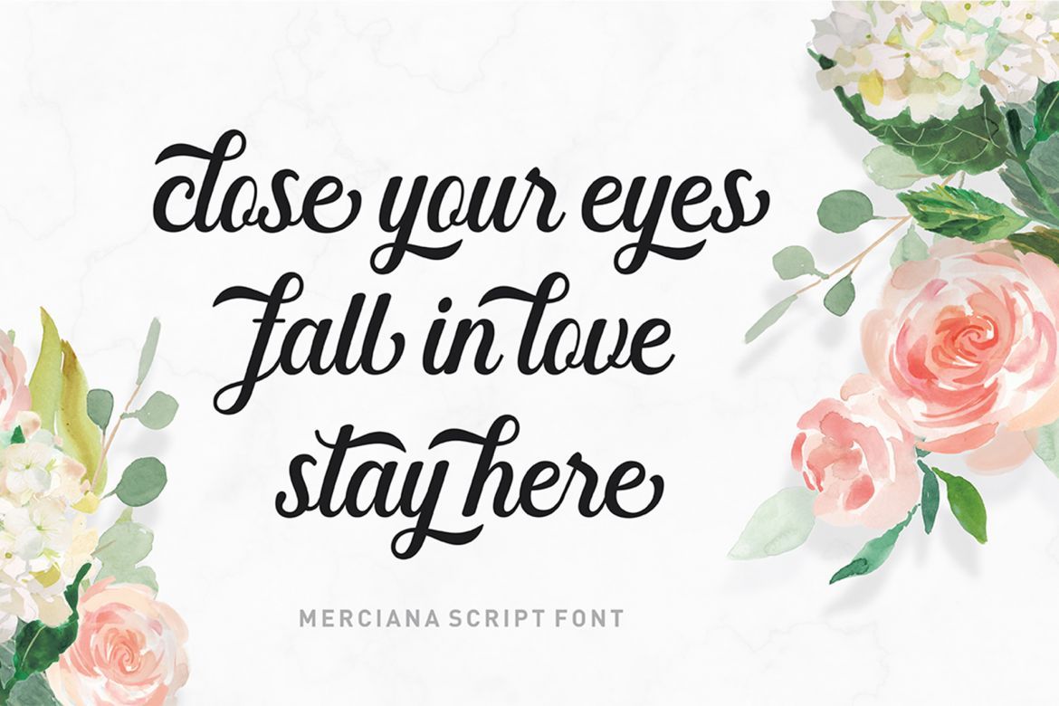 Merciana Script - view 4