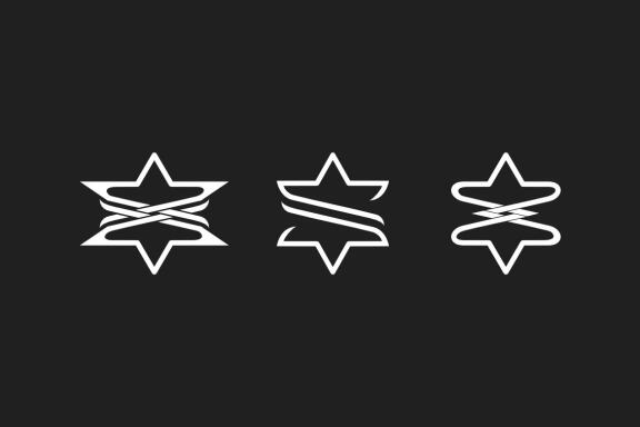 X S Star - Free Logo Shapes