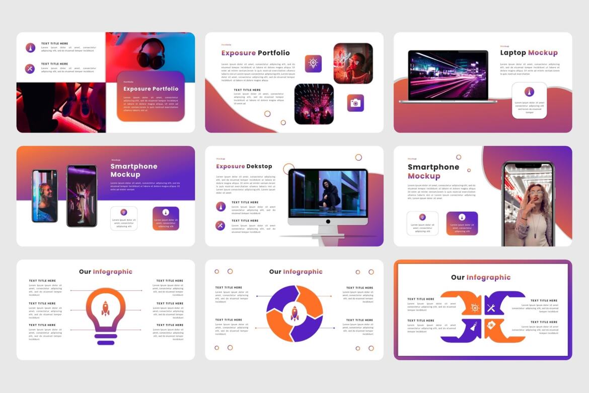 Exposure - FREE Multipurpose Business PowerPoint Template - view 4