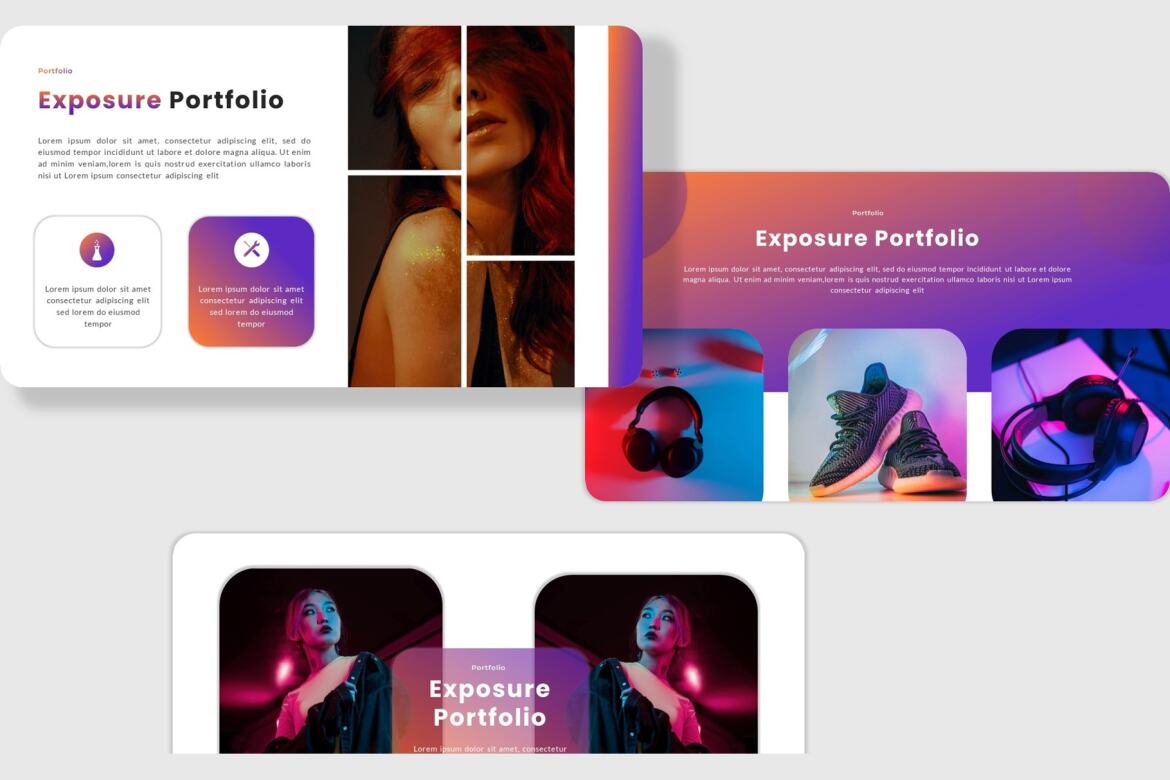Exposure - FREE Multipurpose Business PowerPoint Template - view 3